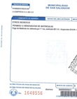 Recibo de matricula